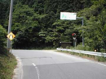 タイマツ峠支線林道