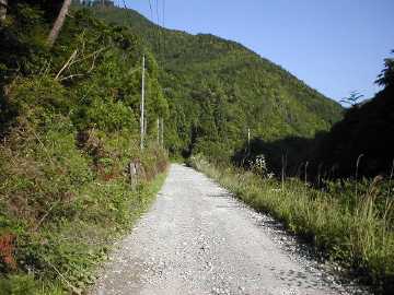 奥南川林道