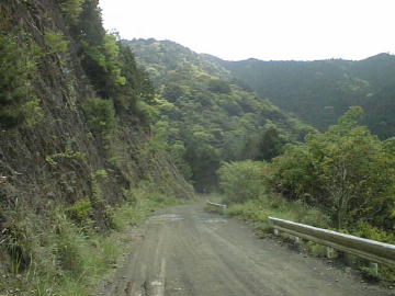 猿押林道・奥栗一谷林道