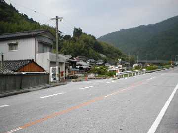 宇筒舞林道・中津尾林道