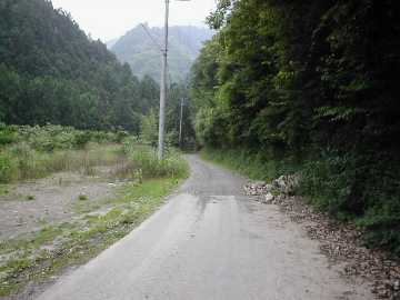 宇筒舞林道・中津尾林道