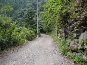 宇筒舞林道・中津尾林道