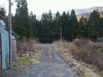 竹屋敷林道