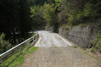 宇筒舞林道・中津尾林道