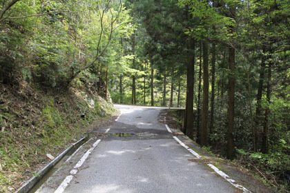宇筒舞林道・中津尾林道