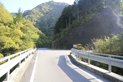 笹無池ヶ谷林道