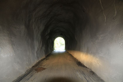 竹屋敷林道