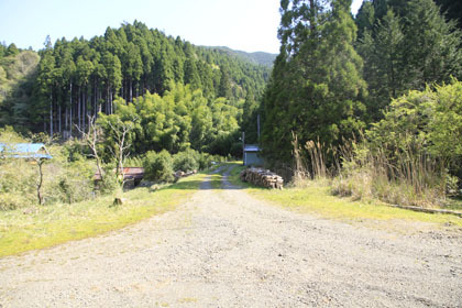 竹屋敷林道