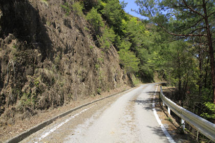 猿押林道・奥栗一谷林道
