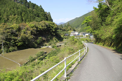猿押林道・奥栗一谷林道