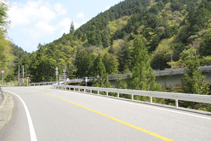 奥南川林道