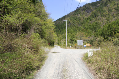 奥南川林道