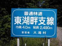 東湖畔支線林道