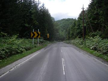 道道７１８（トムラウシ温泉）