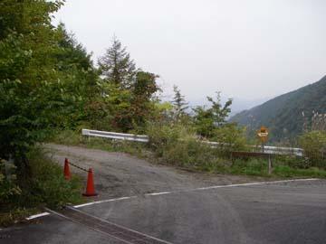 湯西川前沢林道