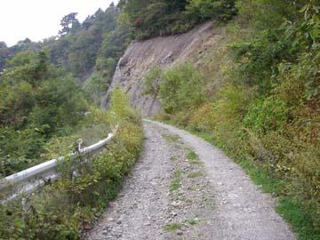 湯西川前沢林道