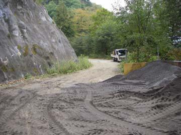 湯西川前沢林道