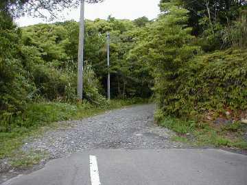 第一油井岳林道（瀬戸内側入り口）