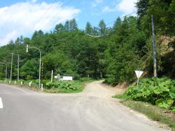 滝の上林道