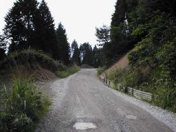 雪彦峰山林道