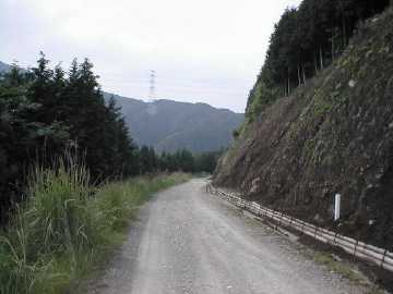 雪彦峰山林道