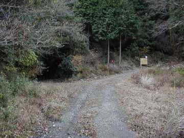 木立畑の浦峠林道