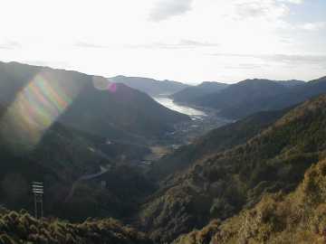 木立畑の浦峠林道