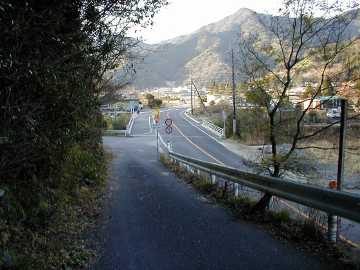 木立畑の浦峠林道