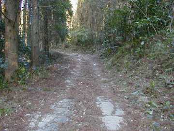 上横谷三ツ岩林道