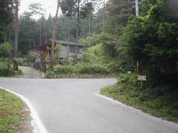 穴沢林道