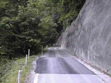 西五百川林道(黒鴨林道)