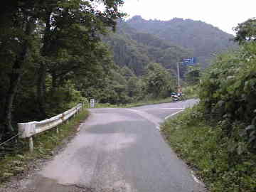 西五百川林道(黒鴨林道)
