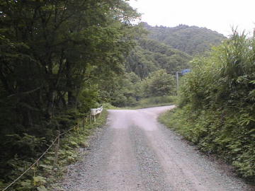 西五百川林道(黒鴨林道)
