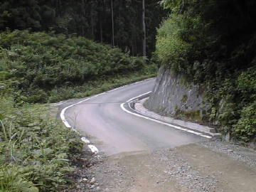 西五百川林道(黒鴨林道)