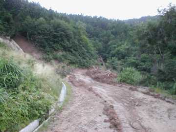 西五百川林道(黒鴨林道)