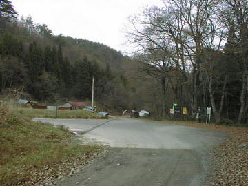 行司沢林道