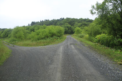 ケモマナイ林道
