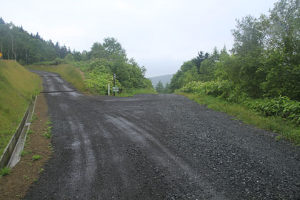 ケモマナイ越林道